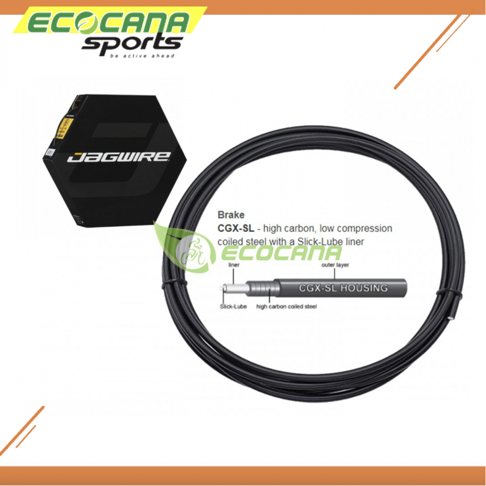 Jagwire Sport Brake Housing - Black 1m Jagwire Sport Brake Housing - Black 1m