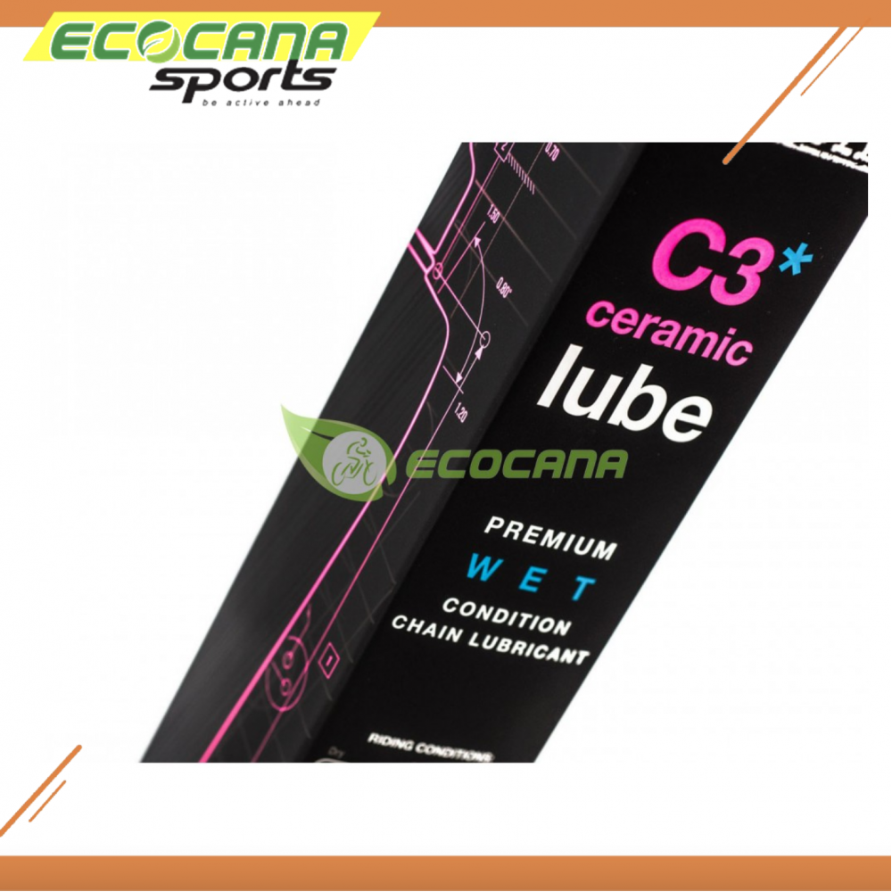 Muc-Off UK C3 Wet Ceramic Lube Ultimate 120ml Muc-Off UK C3 Wet Ceramic Lube Ultimate 120ml