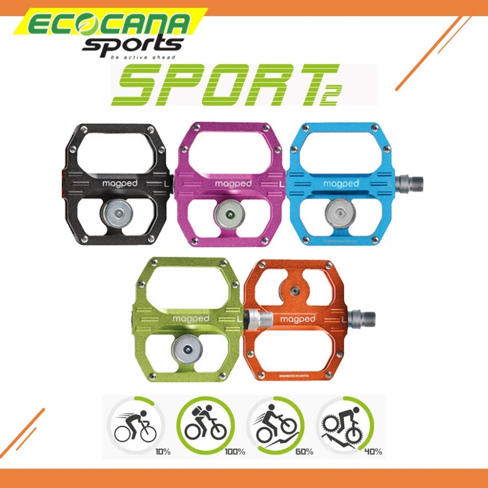 MAGPED SPORT 2 MAGNETIC PEDAL (100N/150N/200N) MAGPED SPORT 2 MAGNETIC PEDAL (100N/150N/200N)