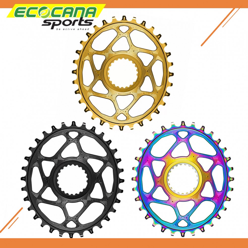 Absolute Black Oval Shimano DM Chainring Absolute Black Oval Shimano DM Chainring