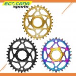 Absolute Black Oval Shimano DM Chainring Absolute Black Oval Shimano DM Chainring