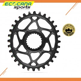 Absolute Black Oval Shimano DM Chainring Absolute Black Oval Shimano DM Chainring