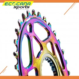 Absolute Black Oval Shimano DM Chainring Absolute Black Oval Shimano DM Chainring