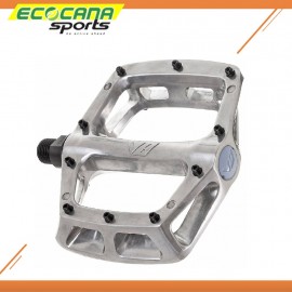 DMR V8 FLAT MOUNTAIN BIKE PEDAL (GOLD/SILVER)