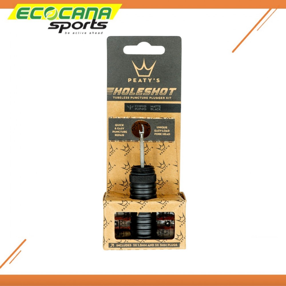 PEATY'S HOLESHOT TUBELESS PUNCTURE PLUGGER KIT BICYCLE PEATY'S HOLESHOT TUBELESS PUNCTURE PLUGGER KIT BICYCLE