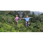 It's a thrilling cycling activity!